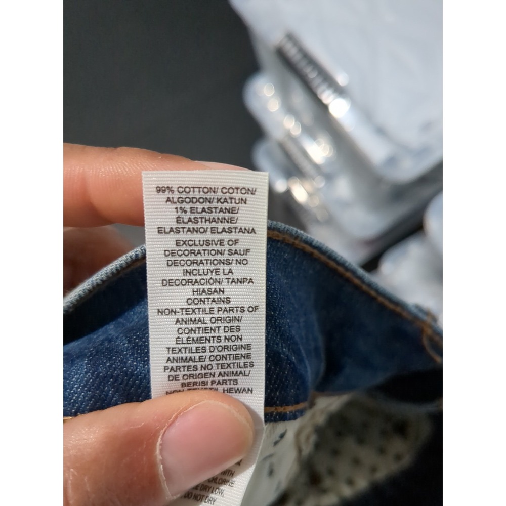 NWOT Lucky Brand Jeans Mens 221 Straight (Measures 35x28) Medium Wash Jeans Read - Picture 12 of 15